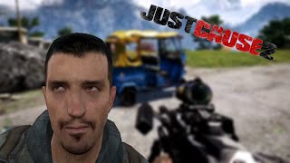 Mahogany Finds a Tuk-Tuk! (Just Cause 2 Funny Moments)