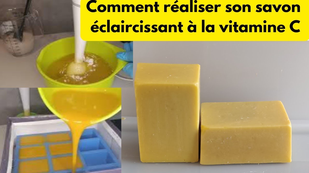 Lot De 3 Savons Visage BISMID - Éclaircissant à La Vitamine - 100g Chacun - Neuf
