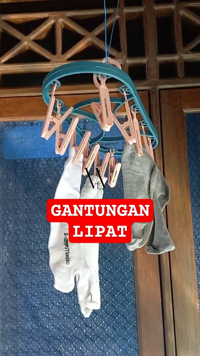 Gantungan Lipat / untuj kaos kaki #gantunganbaju #gantungankaoskaki #gantunganlipat
