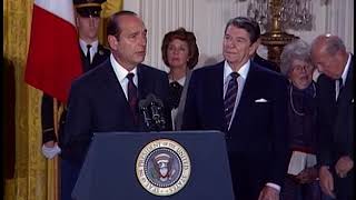 President Reagan's Remarks at Arrival Ceremony for Prime Minister Chirac of France on March 31, 1987