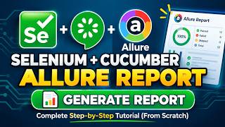 How to Generate Allure Report in Selenium Cucumber | Java Tutorial