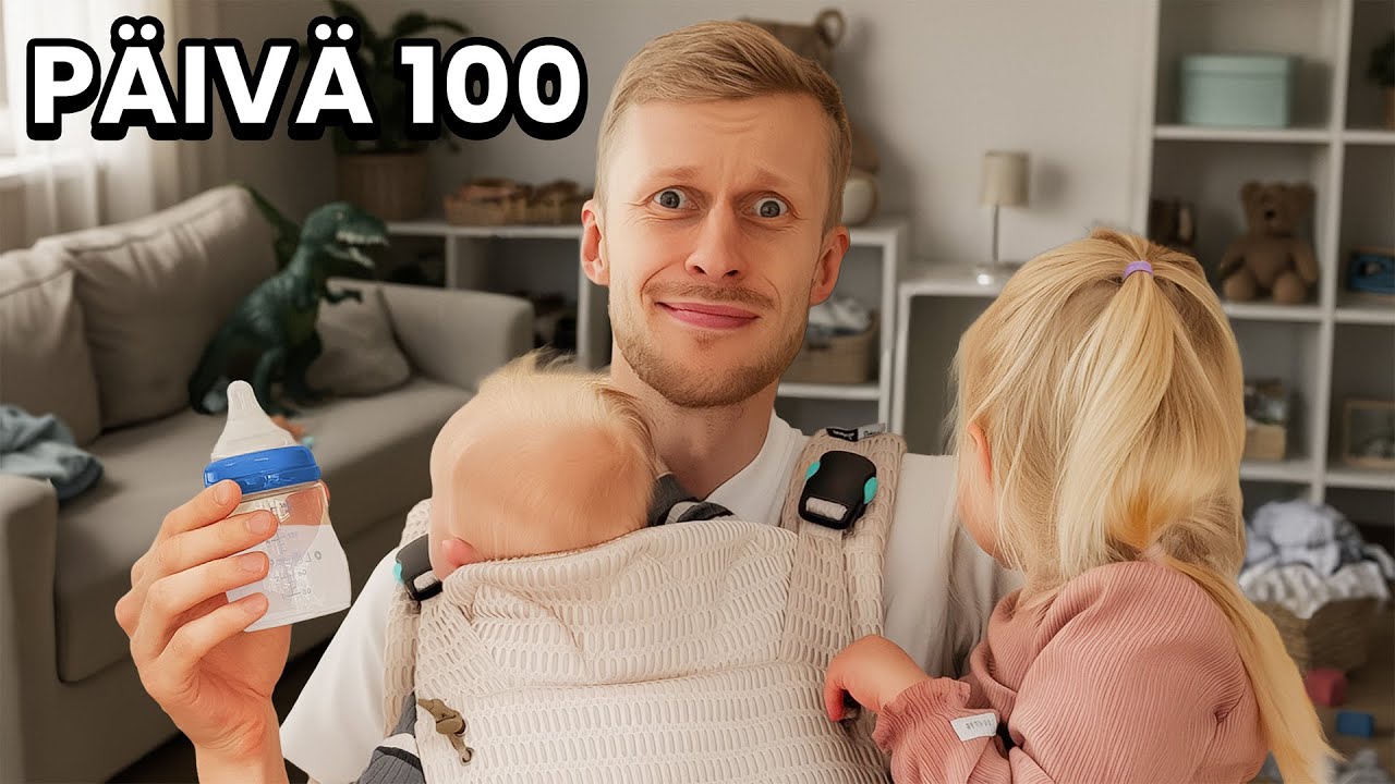 100 päivää kahden lapsen isänä!