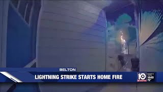 ‘It sounded like a bomb’: Belton, Texas resident shares moment lightning struck nearby home