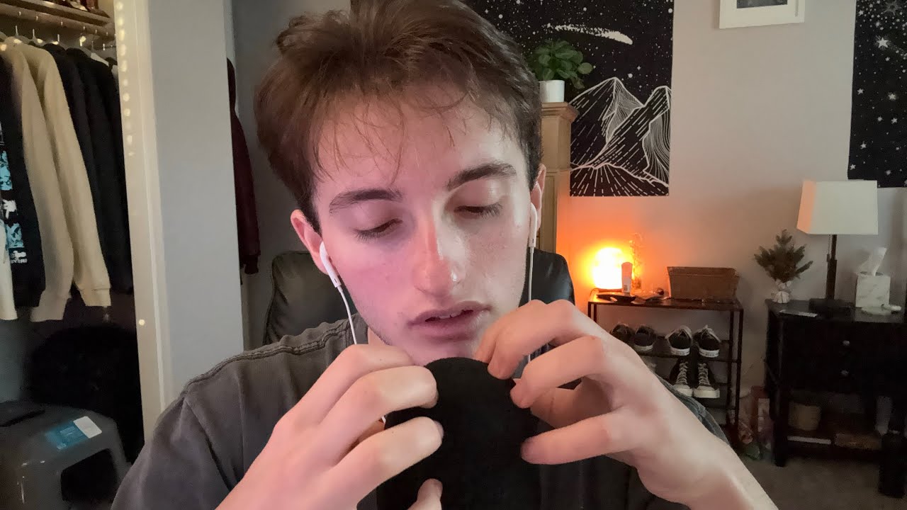 ASMR Fall Asleep to the Foam Mic 😴