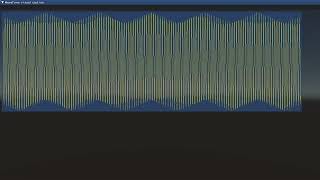 sawtooth, square, triangle, sine + scrolling visualizer procedural waveforms 2023.2 unity