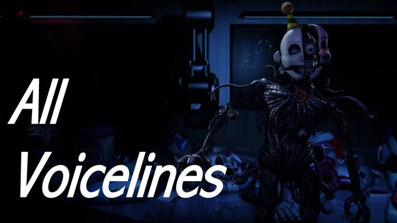 Ennard All Voicelines (With subtitles) Sister Location - YouTube