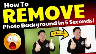How To REMOVE Photo Background In Five Seconds ( Tagalog / English ) screenshot 2