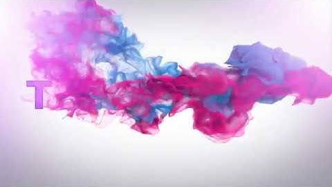 Colorful Smoke Text - After Effects Template - Free