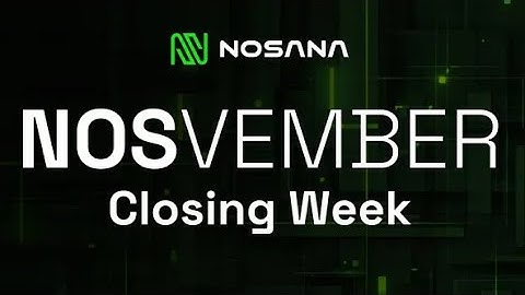 Nosvember Rewards Ceremony