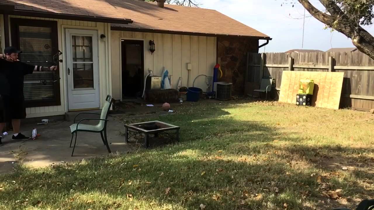 Martin cheetah compound bow slow motion YouTube