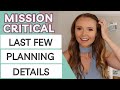 Most Important Final Wedding Planning Details Checklist for the Final Few Months Until the BIG DAY!