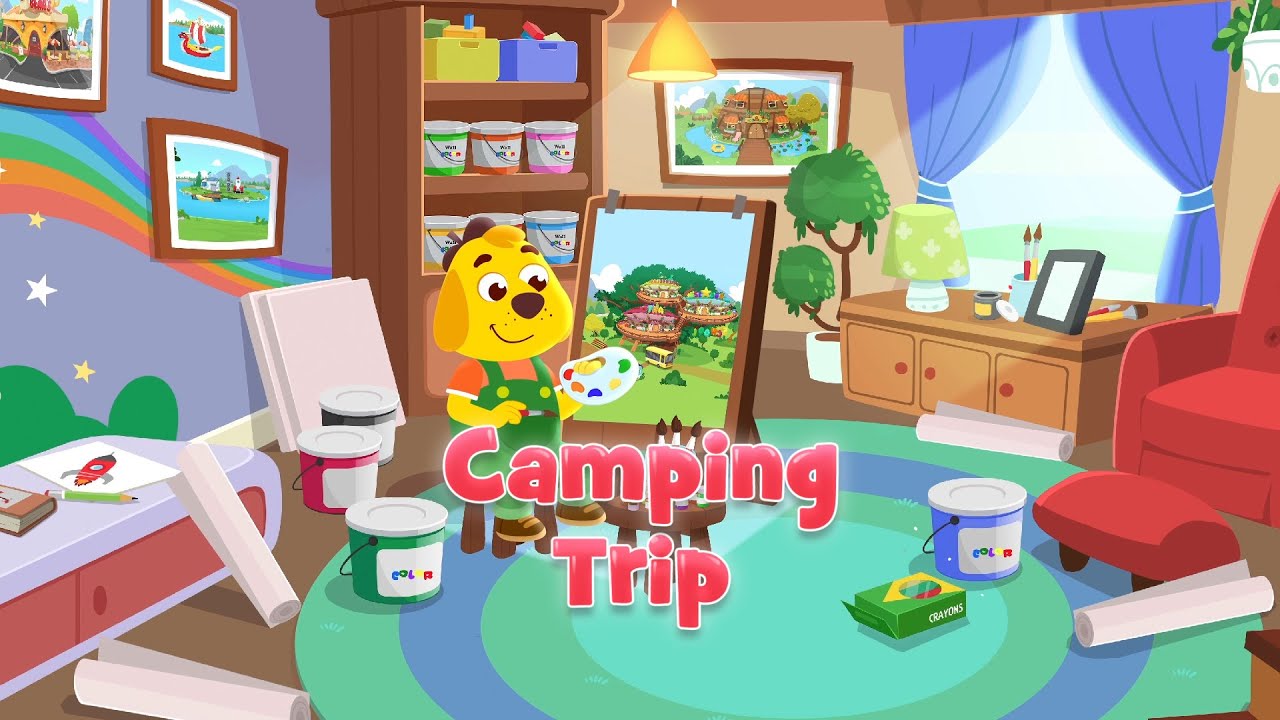 Captain Kidd S1 Episode 5 Camping Trip Cartoons for kids YouTube