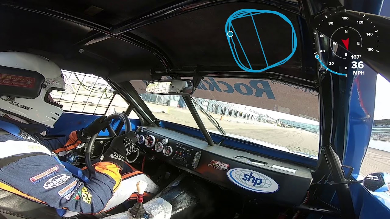 Pit stop at the rockingham oval