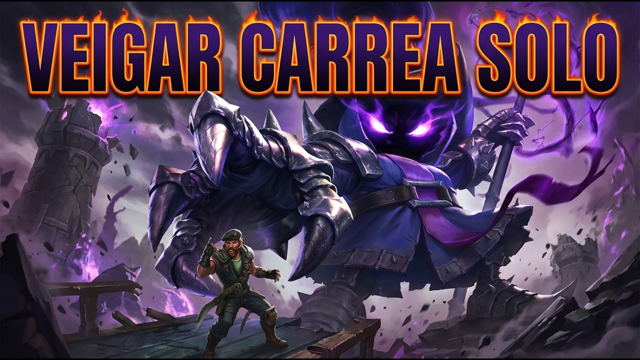 VEIGAR está ILEGAL 💀 Borré a Gangplank y a Vayne | SoloQ