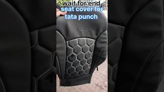 Seat Cover Fitting For Tata Punch 