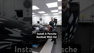 Watch How We Upgrade This Porsche Carrera S 992.1 With A Carbon Fibre Ducktail #Porsche #CarreraS
