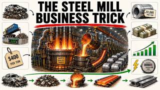 How a Steel Mill Makes Millions From Scrap Metal