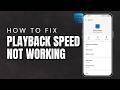How To Fix Playback Speed Not Working On Amazon Prime Video 2026