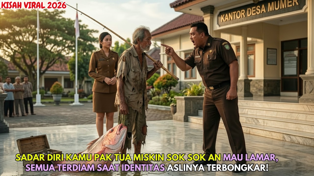 SADAR DIRI KAMU PAK TUA MISKIN SOK SOK AN MAU LAMAR, Semua Terdiam Saat Identitas Aslinya Terbongkar