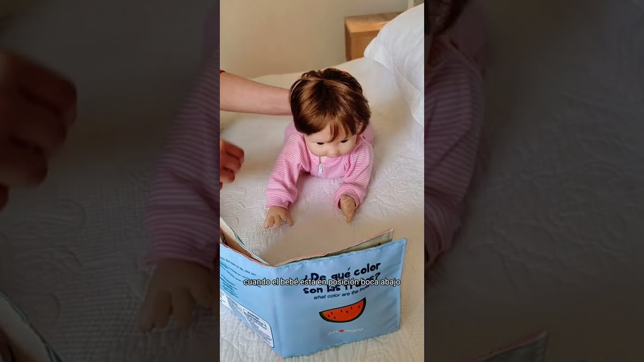 3 Libros en Tela para Estimulación Temprana en Bebés JUST IMAGINE