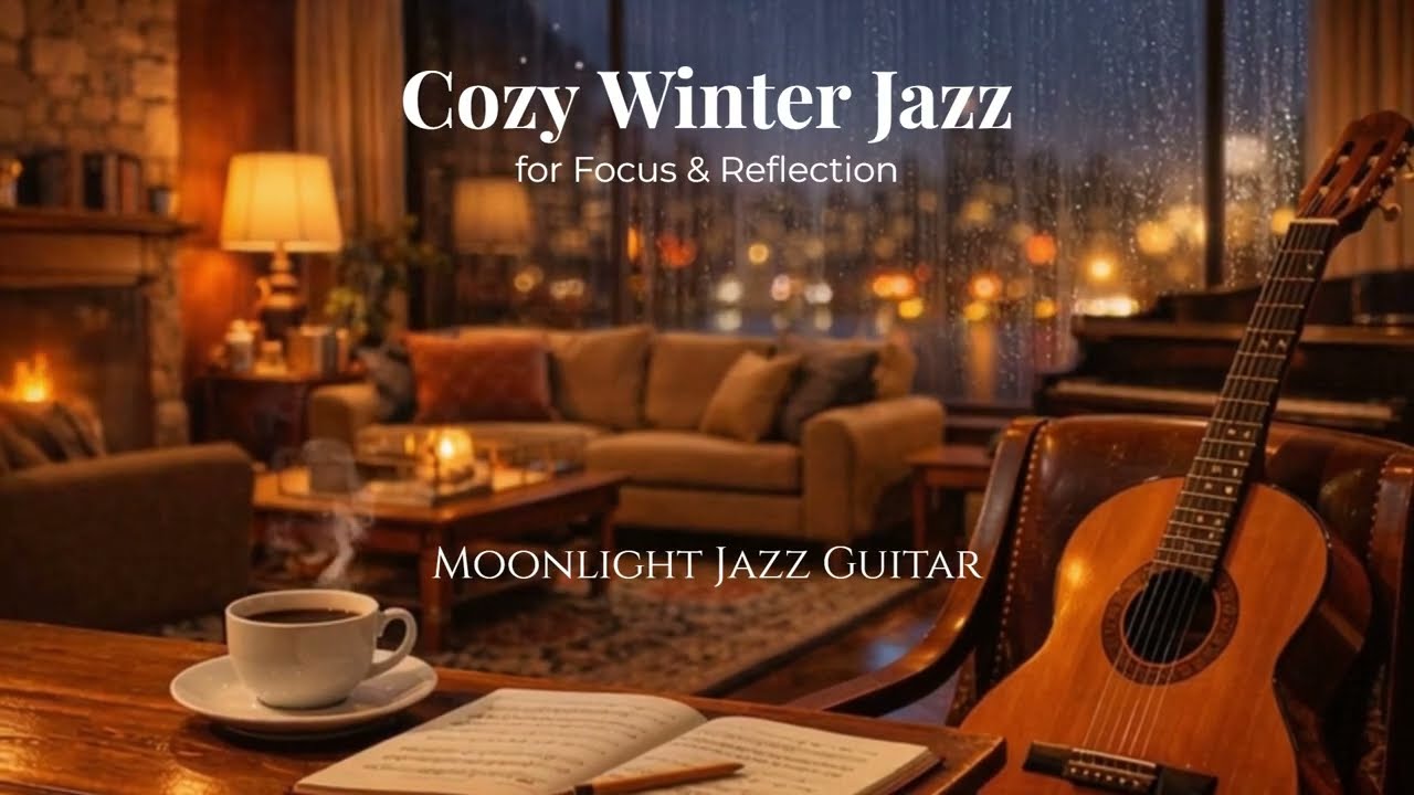 Cozy Winter Jazz for Focus & Reflection ☕❄️