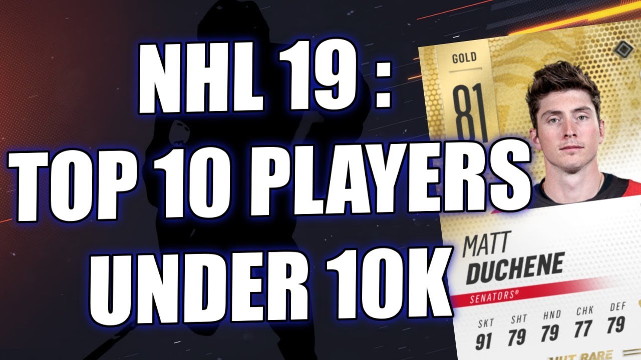 NHL 19 | BEST CARDS FOR CHEAP IN HUT