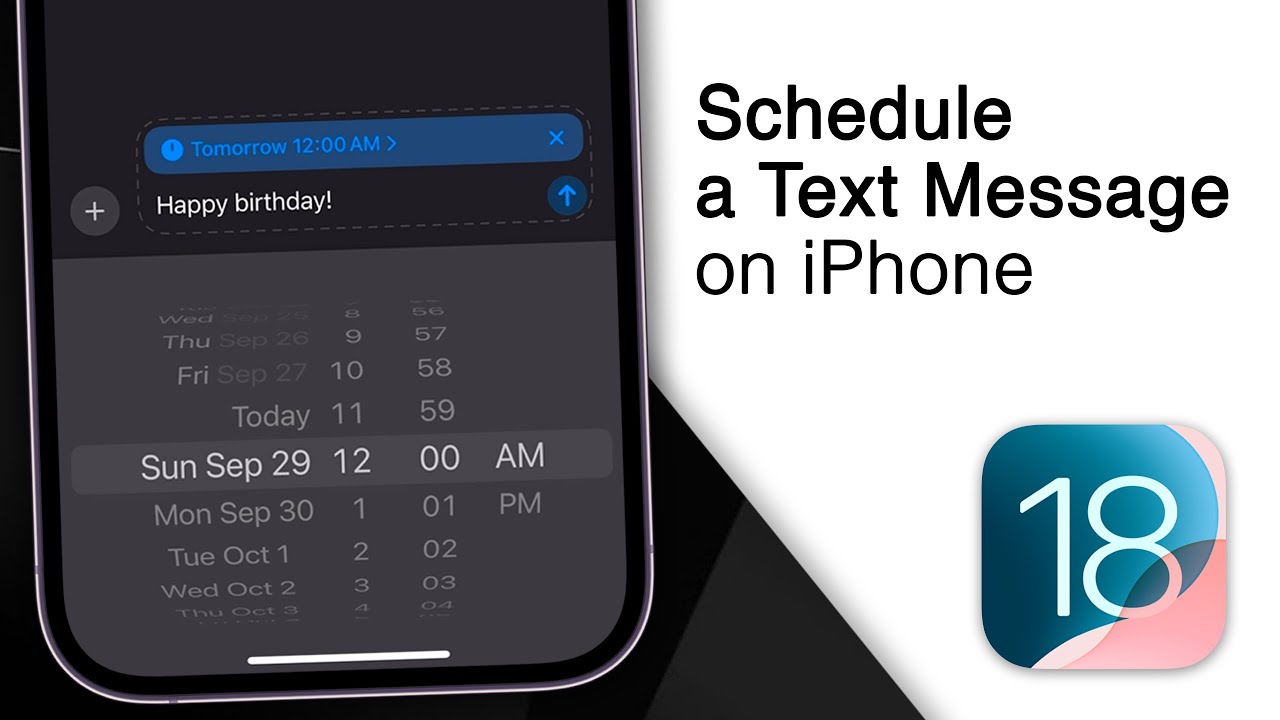 How To Schedule A Text Message On IPhone iOS 18 Update YouTube how-to-schedule-a-text-message-on-iphone-ios-18-update-youtube