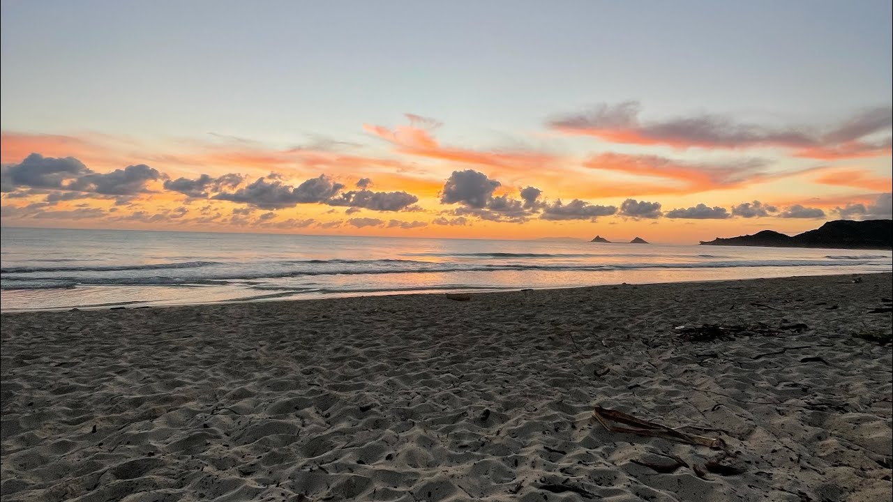 Sunrise in Kailua Hawaii