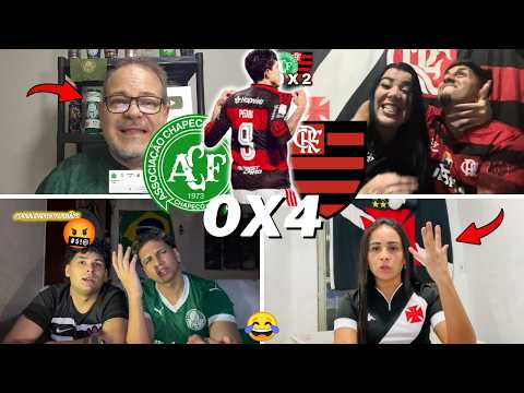 REAÇÕES DOS RIVAIS MALUCOS COM O MENGÃO | CHAPECOENSE 0 X 4 FLAMENGO | BRASILEIRÃO 2026