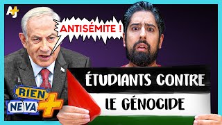 POURQUOI CES ÉTUDIANTS FONT PEUR À ISRAËL ? | RIEN NE VA +