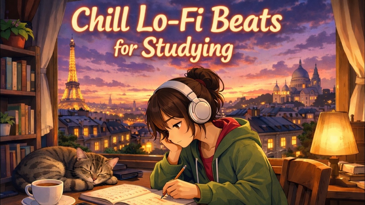 Chill Lo-Fi Beats for Studying - 1 Hour Relaxing Lofi Hip Hop Mix to ...