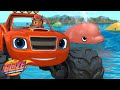 Blaze & Sparkle Get Help From Whales! | Blaze and The Monster Machines