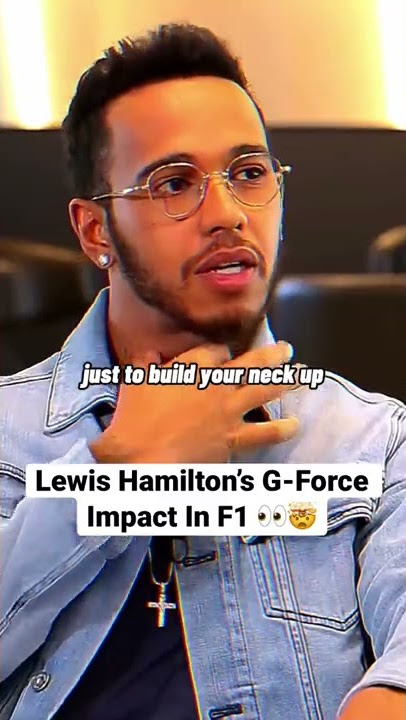 Lewis Hamilton’s Explains the Impact of G-Force 🤯 #f1 #lewishamilton #shorts