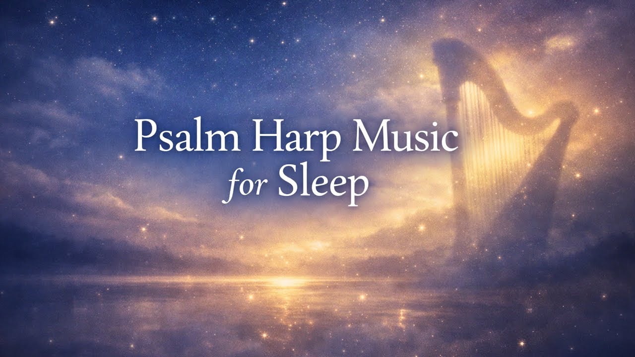 Sleep Peacefully with Psalm Piano & Harp | Instrumental Worship