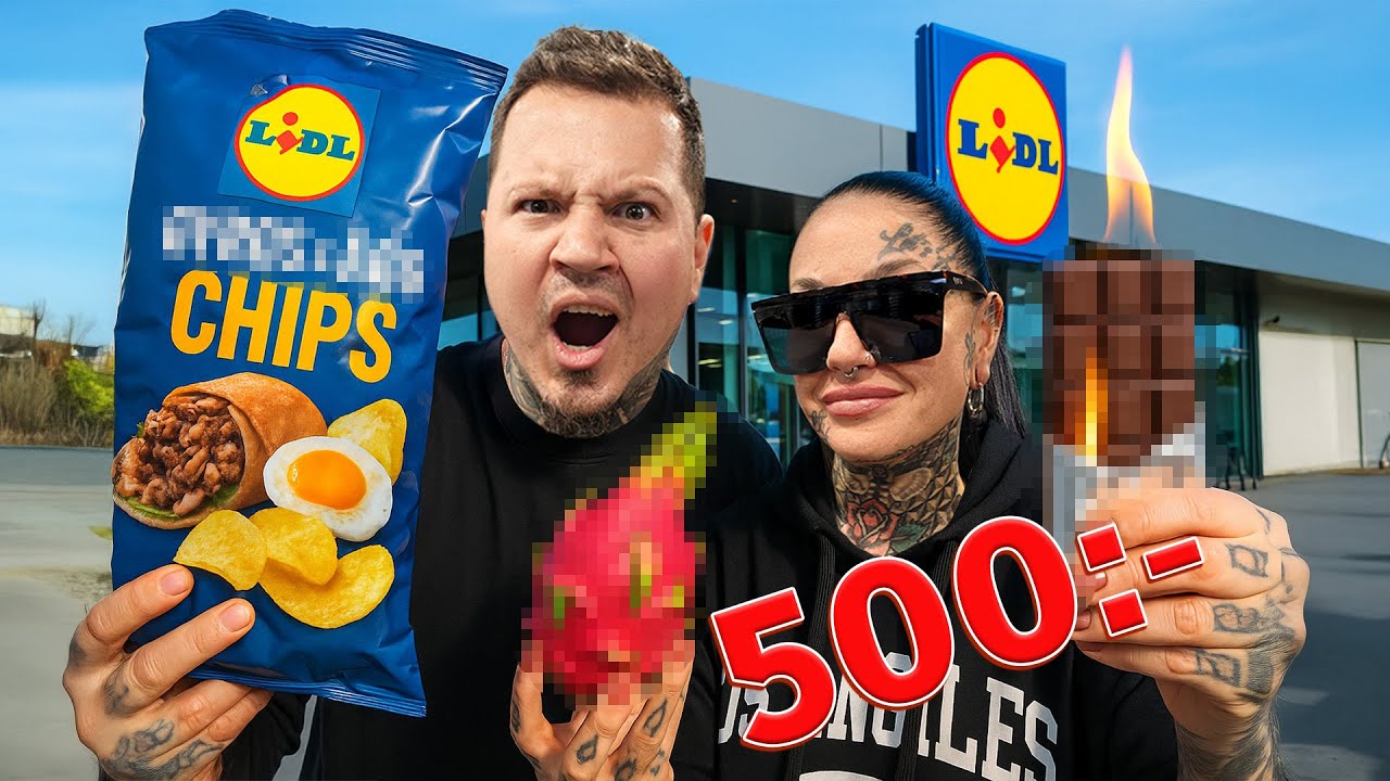 KONSTIGA PRODUKTER PÅ LIDL FÖR 500KR