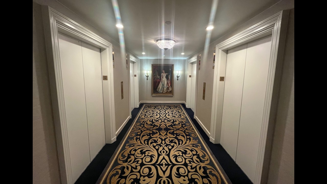 Schindler TXPress Main Elevators At The Willard InterContinental Hotel In Washington DC (11/18/2025)