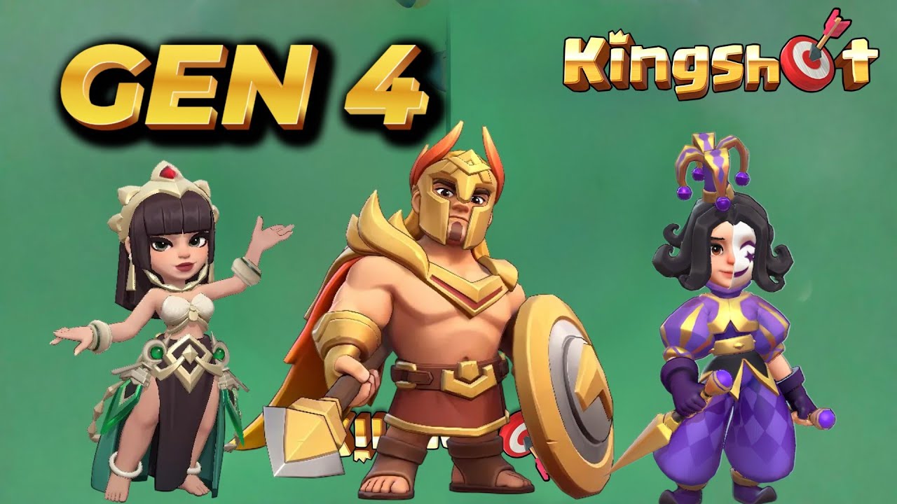 Kingshot Kahraman Rehberi - Gen 4 Kahramanlar