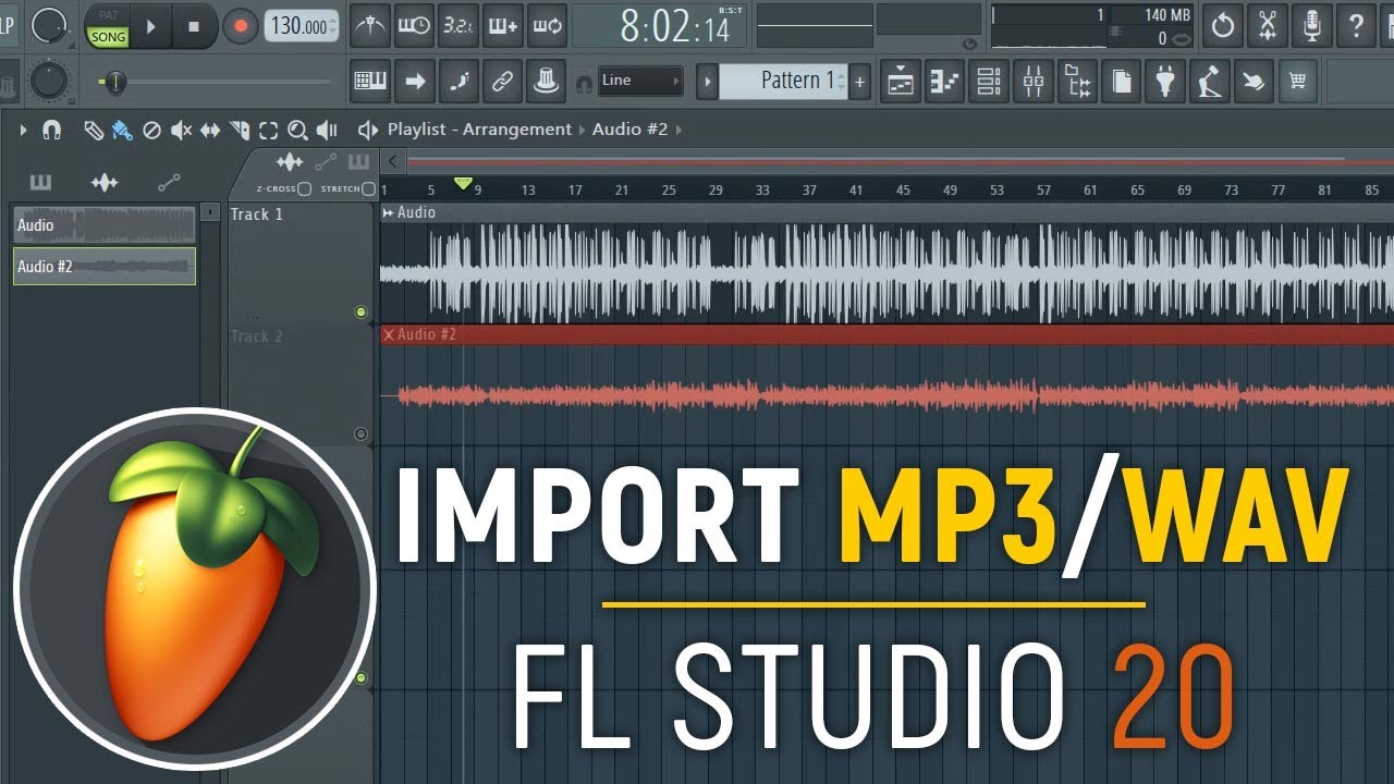 ✓ How to Import MP3/WAV Audio Files into FL Studio 20 - Beginners Tutorial  - YouTube