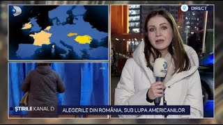 Stirile Kanal D  Alegerile Din Romania Sub Lupa Americanilor  Editie De Seara