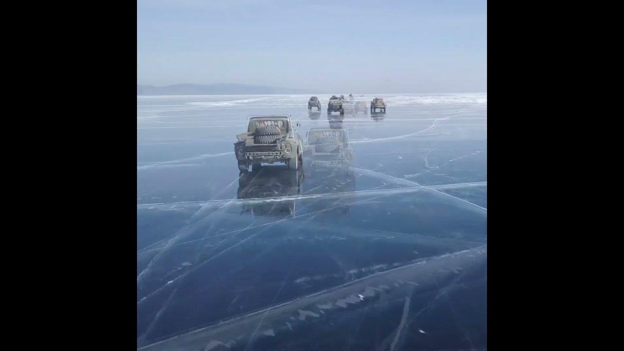 Lake Baikal Frozen