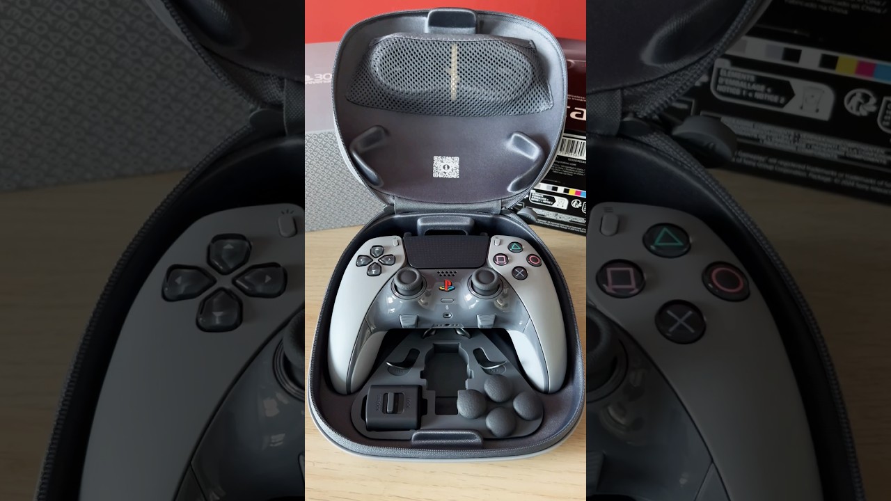 LIMITED EDITION! 30th ANNIVERSARY PS5 DUALSENSE EDGE FIRST LOOK! #gaming #playstation #dualsense