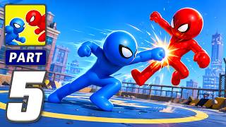 Stick Fusion Fight 3D - Gameplay Walkthrough Part 5 - Warrior Merge Clash (iOS, Android) screenshot 1