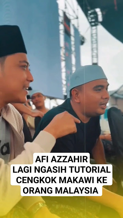 CENGKOK MAKAWI SUDAH SAMPAI MALAYSIA #shortsfeed #hadroh #konchosholawat #azzahir #sholawat