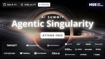 Announcing Agentic Singularity AI Summit