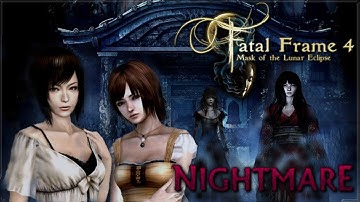 Fatal Frame 4: Mask of the Lunar Eclipse [Wii] - Nightmare 100% (Files, Ghosts, Upgrades & Dolls)