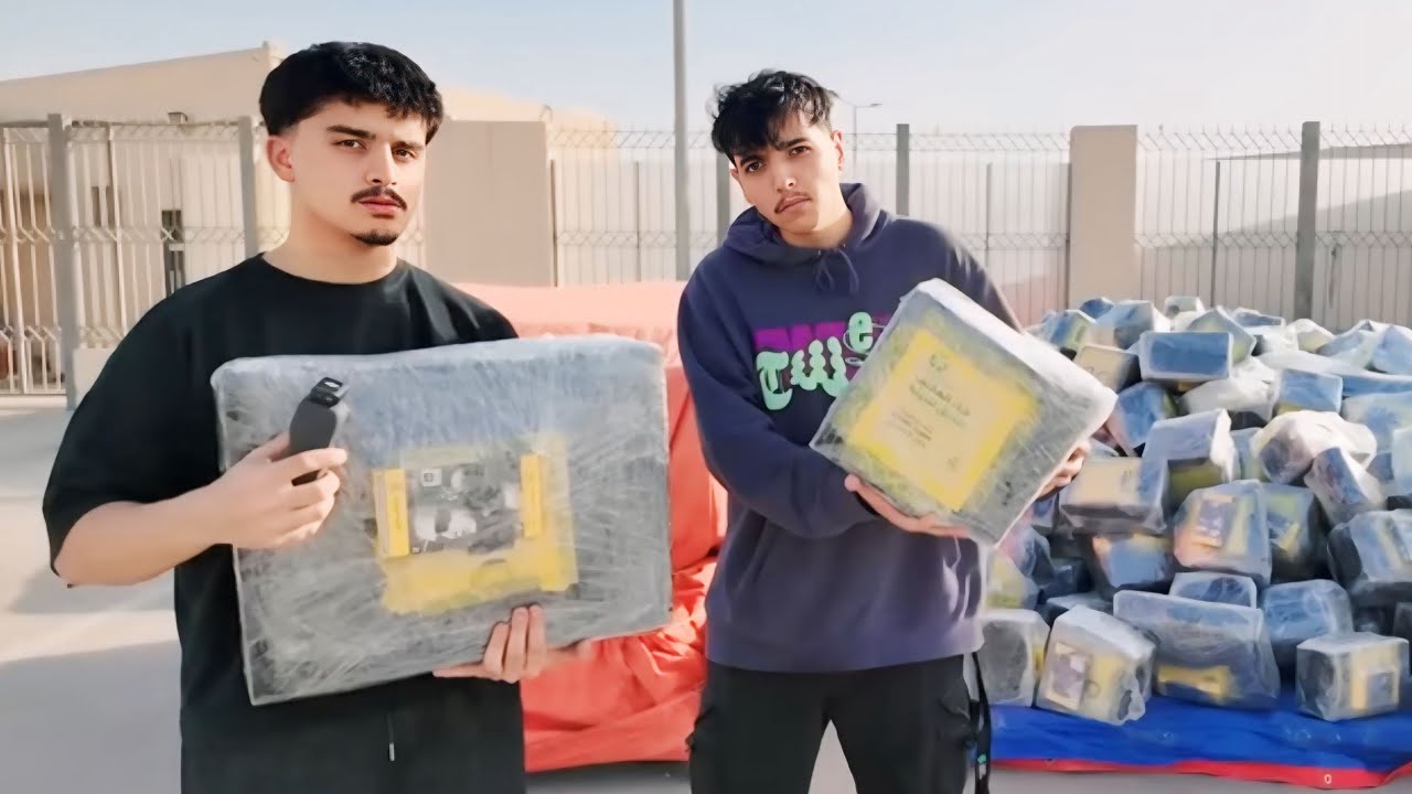 اشترينا بوكسات انت وحظك من حراج بن قاسم !