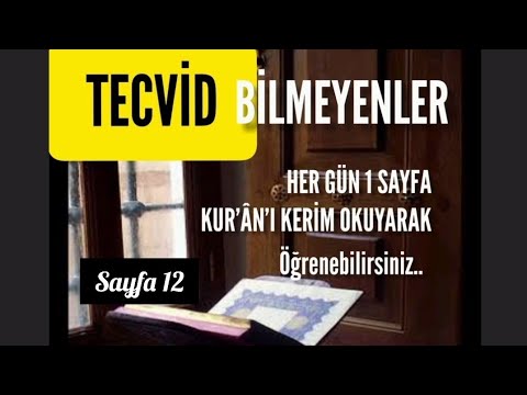 21.Kur'an-ı Kerim okumaya yeni başlayanlar / Tecvid bilmeyenler.. #tecvid #tecvidöğren #Selamihoca