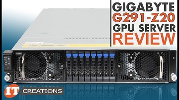 Gigabyte G291-Z20 GPU Server REVIEW | IT Creations