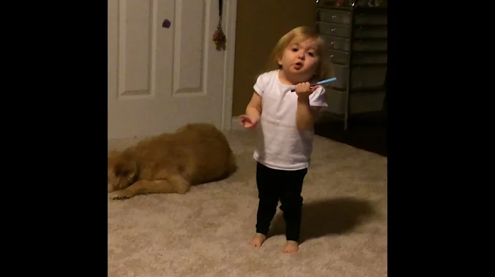 Audrey Singing Rudolf the Red Nose Reindeer!