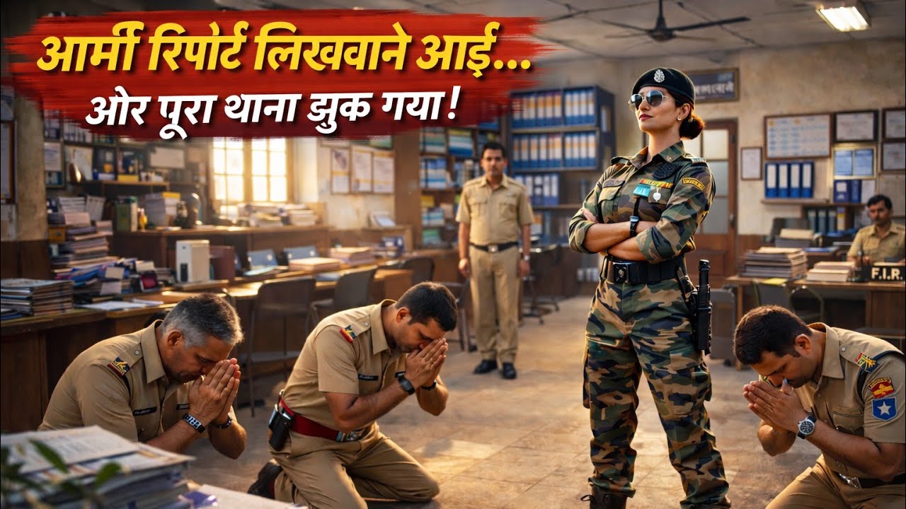 जब इंस्पेक्टर ने मज़ाक उड़ाया… एक तरफ माँ-बाप, दूसरी तरफ देश 🇮🇳 | Army Officer vs Police Inspector